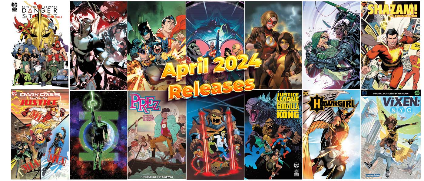 April comic book releases 2024